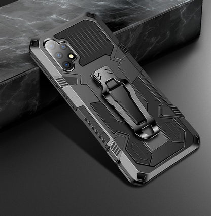 For Apple iPhone 14 Plus (6.7") Hybrid Heavy Duty Protection Shockproof Defender with Belt Clip and Kickstand  Phone Case Cover