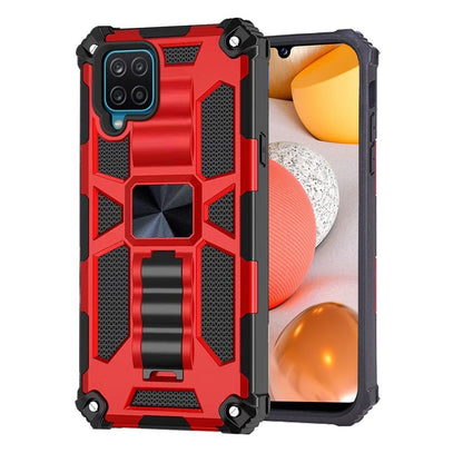 For Samsung Galaxy A42 5G Heavy Duty Stand Hybrid Shockproof [Military Grade] Rugged with Built-in Kickstand Fit Magnetic Mount  Phone Case Cover