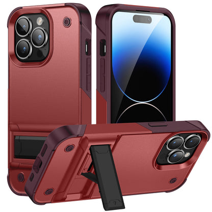 For Apple iPhone 11 (6.1") Hybrid Stand Military Grade Anti Drop Protection Built-in Kickstand Hard PC TPU Rubber Armor  Phone Case Cover