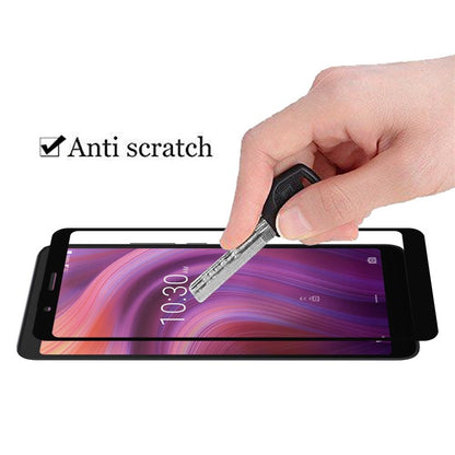 For Samsung Galaxy A33 5G Screen Protector Full Cover Tempered Glass [Edge to Edge Coverage] Full Protection Durable Tempered Glass Clear Black Screen Protector