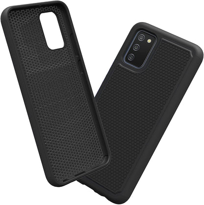 For Google Pixel 6 /6 Pro Hybrid Armor Rugged Textured Dual Layer TPU & Hard Back Shell Military-Grade Shockproof Protective Black Phone Case Cover