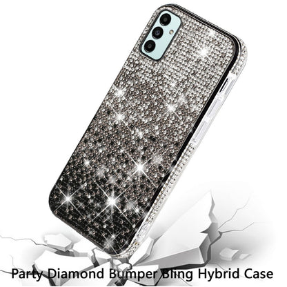 For Samsung Galaxy S22 /Plus Ultra Glitter Bling Thin TPU Sparkle Diamonds Rhinestone Shiny Full Cover Fashion Crystal Stones Back  Phone Case Cover