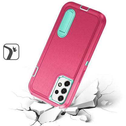 For Apple iPhone 11 (6.1") Hybrid 3 Layers 3in1 Hard PC Shockproof with Kickstand Heavy Duty TPU Rubber Anti-Drop  Phone Case Cover