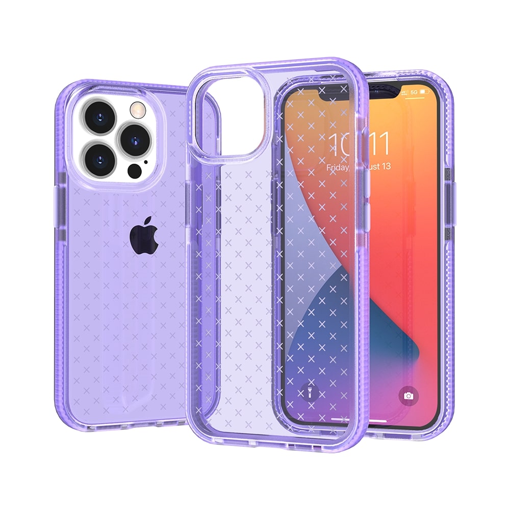 For Apple iPhone 11 (6.1") Slim X Design Hybrid Transparent Rubber Gummy Gel Hard PC Silicone TPU Frame  Phone Case Cover