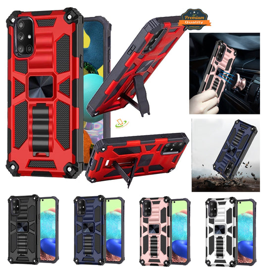 For Samsung Galaxy Z Flip 4 5G Heavy Duty Stand Hybrid Shockproof [Military Grade] Rugged Protective with Built-in Kickstand  Phone Case Cover