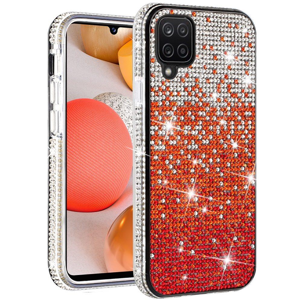 For Samsung Galaxy A42 5G Glitter Bling Ultra Thin TPU Sparkle Diamond Rhinestone Shiny Full Cover Crystal Stones Back  Phone Case Cover