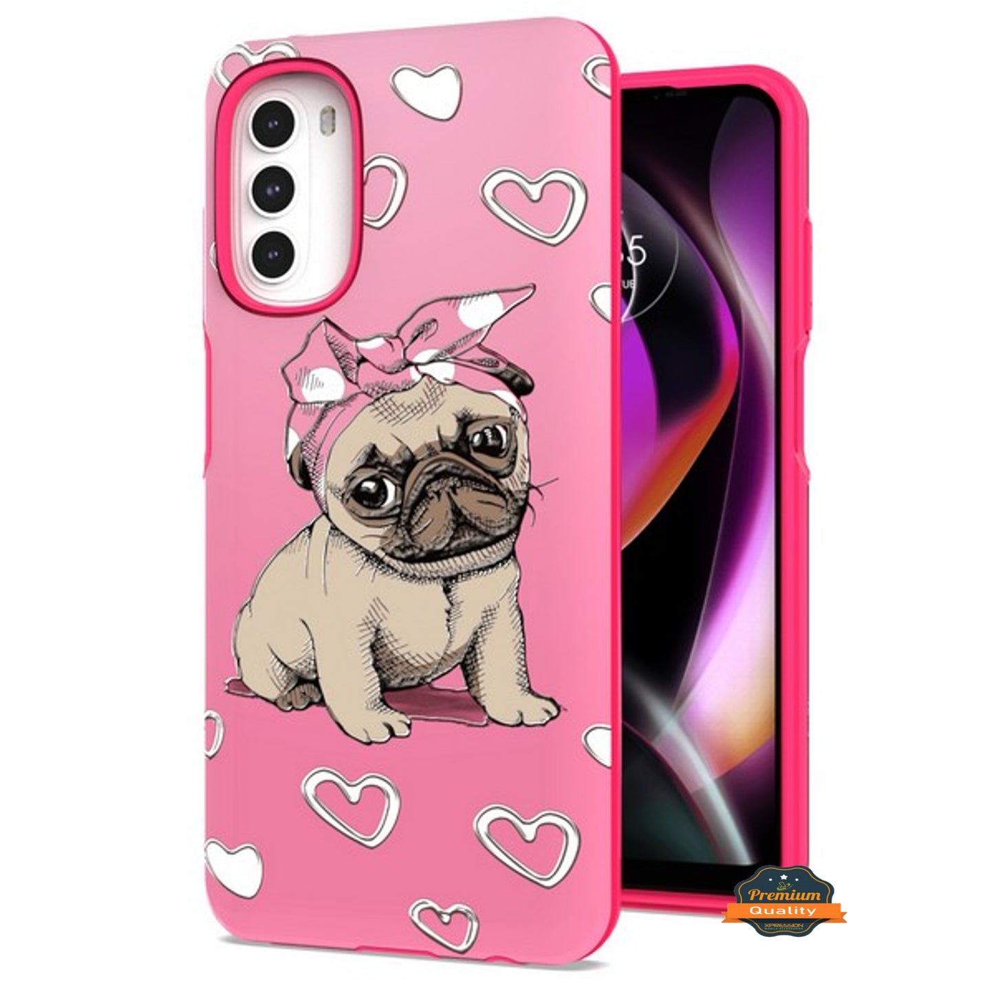 For Motorola Moto G 5G 2022 Fashion Pattern Design Shockproof Protection Soft TPU Frame and Hard PC Back Slim  Phone Case Cover