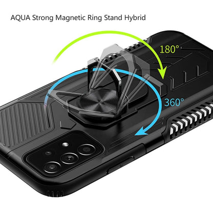 For Apple iPhone 12 /Pro Max Military Grade Hybrid Heavy Duty 2 in 1 Protective Hard PC Silicone with Ring Stand Holder  Phone Case Cover