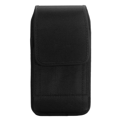 For Carrying Cases Pouch Canvas with Belt Clip Holster Pouch Holder Universal Vertical Cover Fits Otterbox Case Black Phone Case Cover