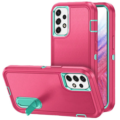 For Apple iPhone 11 (6.1") Hybrid 3 Layers 3in1 Hard PC Shockproof with Kickstand Heavy Duty TPU Rubber Anti-Drop  Phone Case Cover