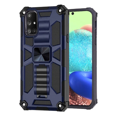 For Samsung Galaxy A71 5G Heavy Duty Hybrid Shockproof [Military Grade] Rugged Protective with Kickstand Fit Magnetic Car Mount  Phone Case Cover