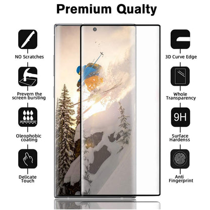 For Samsung Galaxy S23 Ultra Screen Protector Curve 3D Full Coverage 9H Hardness Tempered Glass Protector Shield 9H Bubble-Free Clear Screen Protector