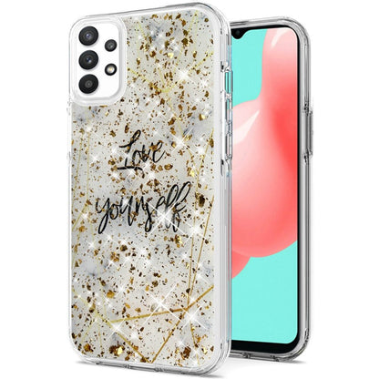 For TCL Revvl V Plus 5G (T-Mobile) Glitter Clear Fashion Design Shiny Bling Flake Sparkling Hybrid Soft TPU Hard Back Sturdy  Phone Case Cover