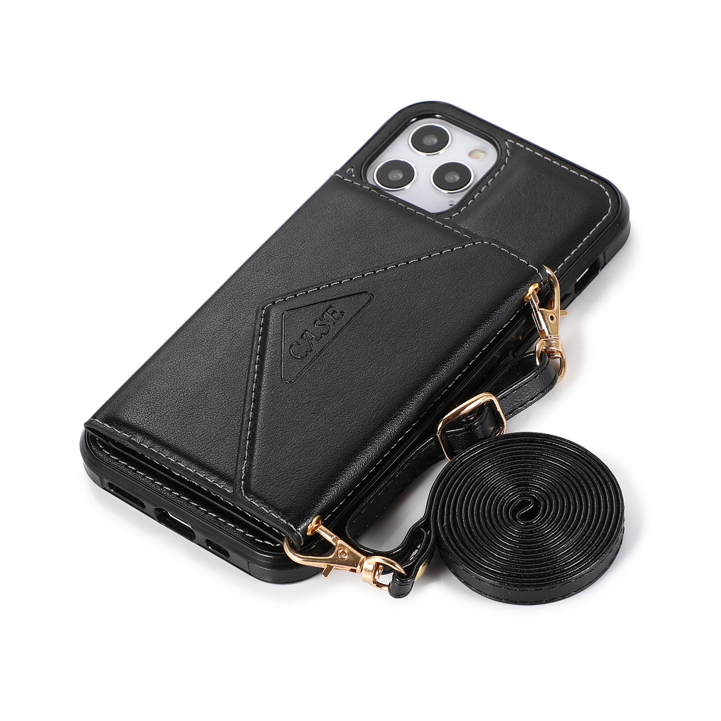 For Samsung Galaxy A02s Wallet Case Credit Card ID Money Holder Lanyard Detachable Neck Strap Protective Flip Slim PU Leather  Phone Case Cover