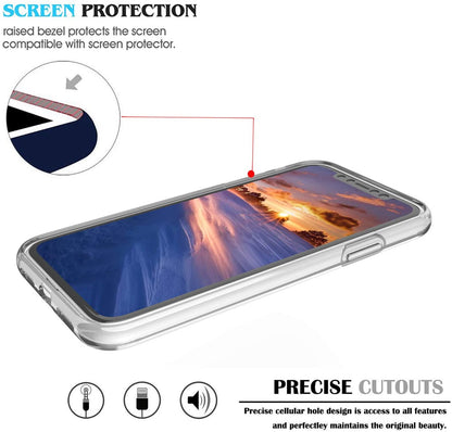 For Samsung Galaxy S22 Floral Patterns Design Transparent Soft TPU Silicone Shock Absorption Bumper Slim Hard PC Back  Phone Case Cover