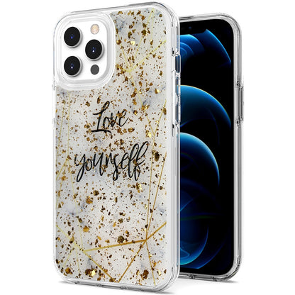 For TCL Revvl V Plus 5G (T-Mobile) Glitter Clear Fashion Design Shiny Bling Flake Sparkling Hybrid Soft TPU Hard Back Sturdy  Phone Case Cover