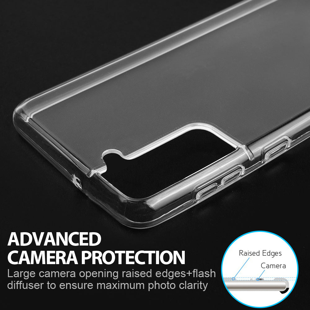 Ultra-thin Transparent Case for Samsung Galaxy S22 S23 Ultra Plus Soft TPU  Silicone Clear Cases