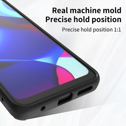 For Motorola Moto G Power 2022 Hybrid Frosted Protector Magnetic Ring Holder Stand Kickstand Heavy Duty Rugged TPU Bumper  Phone Case Cover