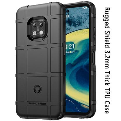 For Nokia XR20 Ultra Slim Rugged Shield Hybrid TPU Thick Solid Rough Armor Tactical Matte Grip Silicone Texture Protective  Phone Case Cover