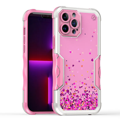 For Apple iPhone 11 (6.1") Fashion Design Tough Shockproof Hybrid Stylish Pattern Heavy Duty Rubber Armor  Phone Case Cover