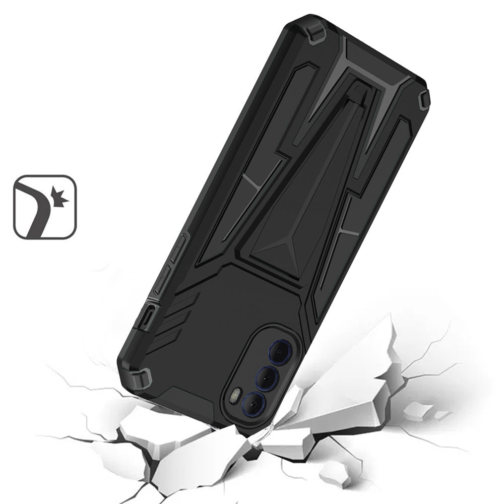 For Motorola Moto G Stylus 5G 2022 Heavy Duty TPU Hybrid Built-in Kickstand Rugged Shockproof Military Grade Dual Layer  Phone Case Cover