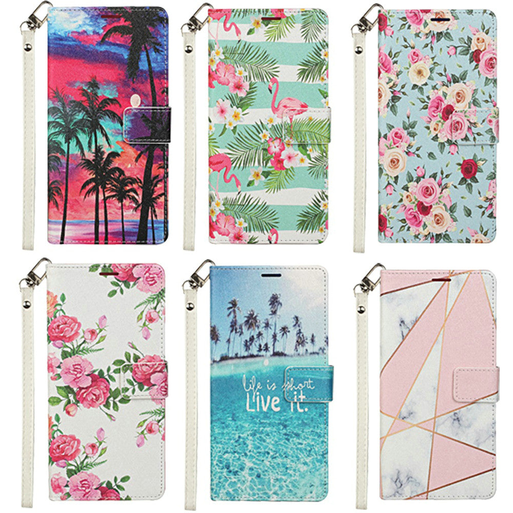 For Nokia G100 4G Wallet PU Leather Design Pattern with Credit Card Slot ID, Stand Magnetic Folio Pouch  Phone Case Cover