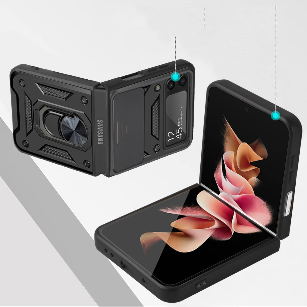 For Samsung Galaxy Z Flip 3 5g Case 2021, Galaxy Z Flip 3 5g Case Wallet,  Pu Leather