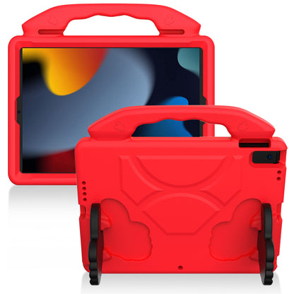 Case for Amazon Kindle Fire HD 7 Hybrid Shockproof Thumbs Up Kickstand Anti-slip Rubber TPU Rugged Kid-Friendly Bumper Tablet Red Tablet Cover