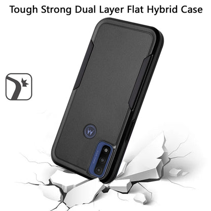 For Motorola Moto G Power 2022 Hybrid Rugged Hard Shockproof Drop-Proof 3in1 Protection, Military Grade Heavy-Duty  Phone Case Cover