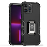 For Samsung Galaxy A53 5G Hybrid Hard PC Soft TPU Bumper with Magnetic Ring Stand Holder Military-Grade Drop Protection  Phone Case Cover