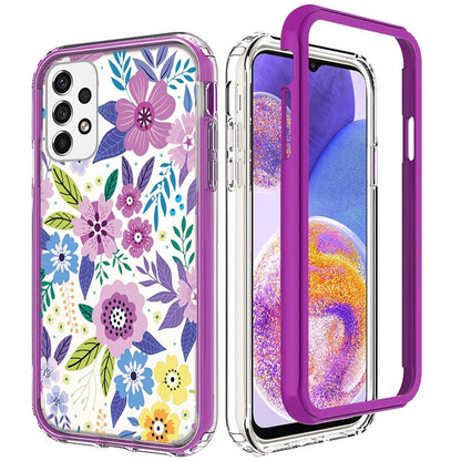 For Motorola Moto Edge 2022 Beautiful Design Hybrid Triple Layer Armor Hard PC TPU Rubber Shockproof Frame  Phone Case Cover