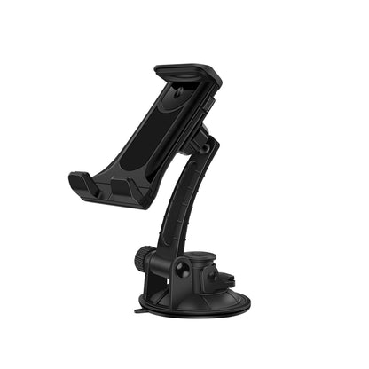 For Universal Phone Holder Dashboard Windshield with Suction Cup Long Arm Car Mount 360° Rotating Adjustable For Phone, Tablets (Size 4.3" - 6") Black Phone Case Cover