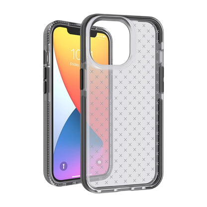 For Apple iPhone 11 (6.1") Slim X Design Hybrid Transparent Rubber Gummy Gel Hard PC Silicone TPU Frame  Phone Case Cover