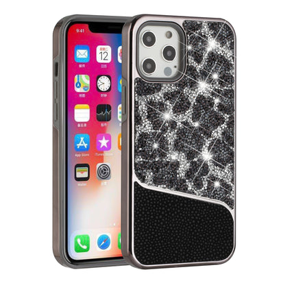 For Apple iPhone 11 Pro MAX Bling Animal Design Glitter Hybrid Thick TPU Shiny Protective Rubber Frame  Phone Case Cover