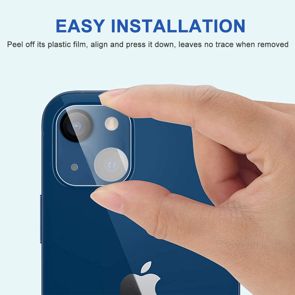 For Apple iPhone 14 /Pro Max Camera Lens Protector Tempered Glass Rear Back Camera Protective Lens Shield Anti-Glare  Phone Case Cover