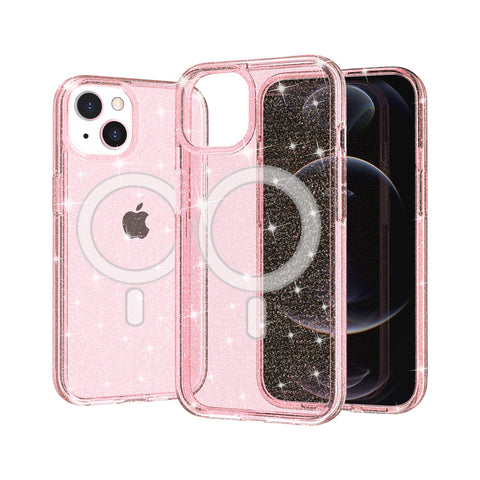 For Apple iPhone 14 Pro (6.1) Liquid Silicone Hybrid Gel Rubber
