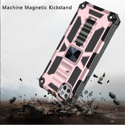 For Boost Mobile Celero 5G Heavy Duty Stand Hybrid Shockproof [Military Grade] Rugged Protective with Built-in Kickstand Fit Magnetic Car Mount  Phone Case Cover